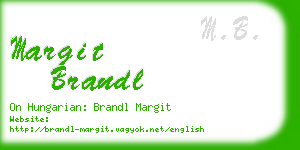 margit brandl business card